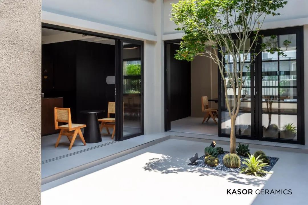 会员推荐 丨卡硕陶瓷：案例show - 治愈系咖啡馆，独享大隐于市的惬意！(图3)